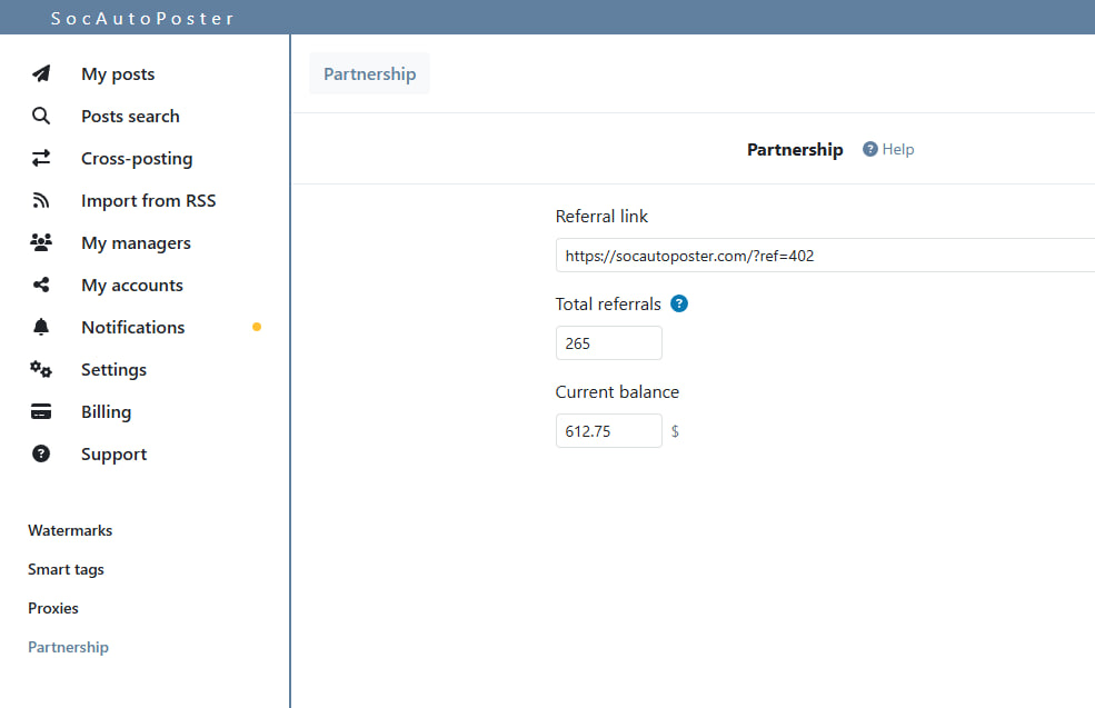Etapas do programa de afiliados