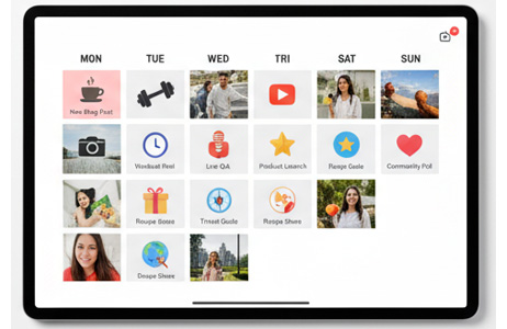 Instagram-Inhaltskalender