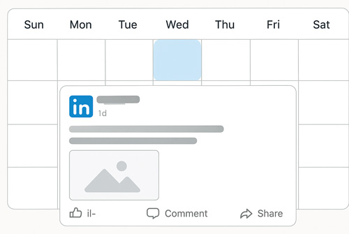 Pianificatore LinkedIn