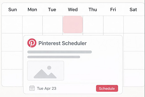 Planificador de Pinterest