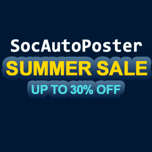 social media automation tool summer sale