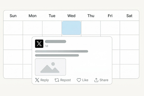 Планировщик X (Twitter)
